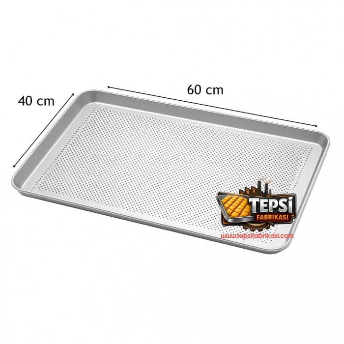 Poğaça Tepsisi 40x60 cm Delikli