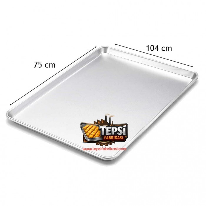 Poğaça Tepsisi Düz 75x104 cm Poğaça Tepsisi Düz 75x104 cm