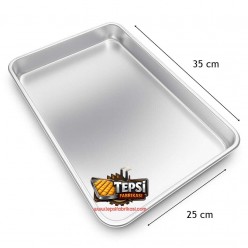 Tek Kullanımlık Tepsi 25x35 Geniş Kenar