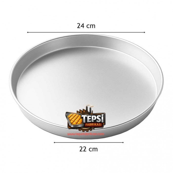 Tek Kullanımlık Yuvarlak Tepsi 22 cm